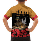 Australia ANZAC Day Personalised Hawaiian Shirt Honouring The Animals That Served
