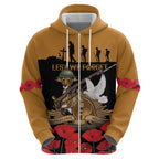Australia ANZAC Day Personalised Hoodie Honouring The Animals That Served