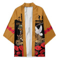 Australia ANZAC Day Personalised Kimono Honouring The Animals That Served