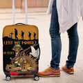 Australia ANZAC Day Personalised Luggage Cover Honouring The Animals That Served