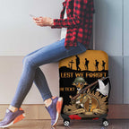 Australia ANZAC Day Personalised Luggage Cover Honouring The Animals That Served