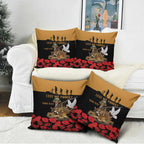 Australia ANZAC Day Personalised Pillow Cover Honouring The Animals That Served