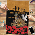 Australia ANZAC Day Personalised Puzzle Honouring The Animals That Served