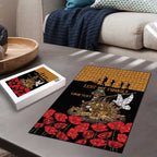 Australia ANZAC Day Personalised Puzzle Honouring The Animals That Served