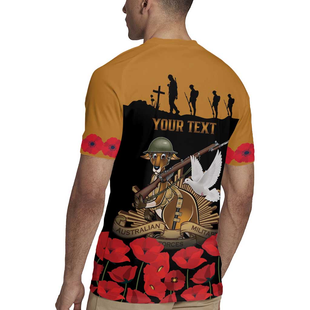 Australia ANZAC Day Personalised Rugby Jersey Honouring The Animals That Served