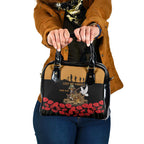 Australia ANZAC Day Personalised Shoulder Handbag Honouring The Animals That Served