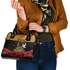 Australia ANZAC Day Personalised Shoulder Handbag Honouring The Animals That Served