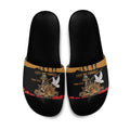 Australia ANZAC Day Personalised Slide Sandals Honouring The Animals That Served