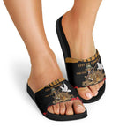 Australia ANZAC Day Personalised Slide Sandals Honouring The Animals That Served