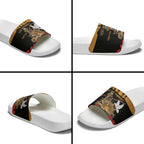 Australia ANZAC Day Personalised Slide Sandals Honouring The Animals That Served