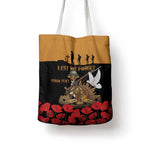 Australia ANZAC Day Personalised Tote Bag Honouring The Animals That Served