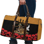 Australia ANZAC Day Personalised Travel Bag Honouring The Animals That Served