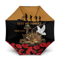 Australia ANZAC Day Personalised Umbrella Honouring The Animals That Served