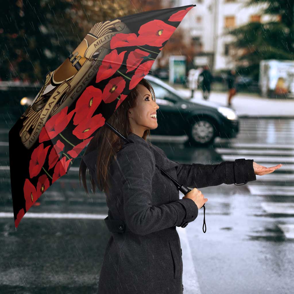 Australia ANZAC Day Personalised Umbrella Honouring The Animals That Served