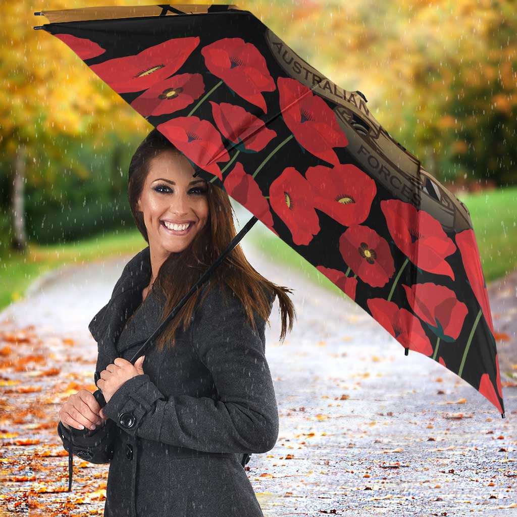 Australia ANZAC Day Personalised Umbrella Honouring The Animals That Served