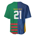 Custom Rabbitohs and Eels Together Baseball Jersey Sporty Style