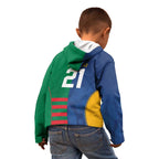 Custom Rabbitohs and Eels Together Kid Hoodie Sporty Style