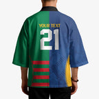 Custom Rabbitohs and Eels Together Kimono Sporty Style