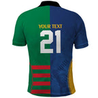 Custom Rabbitohs and Eels Together Polo Shirt Sporty Style