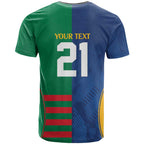 Custom Rabbitohs and Eels Together T Shirt Sporty Style