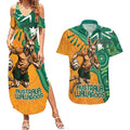 Custom Australia Rugby Wallaroos Couples Matching Summer Maxi Dress and Hawaiian Shirt Indigenous Aboriginal Pacific Champions