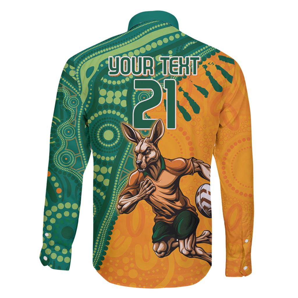 Custom Australia Rugby Wallaroos Family Matching Off Shoulder Short Dress and Hawaiian Shirt Indigenous Aboriginal Pacific Champions