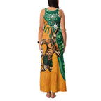 Custom Australia Rugby Wallaroos Family Matching Tank Maxi Dress and Hawaiian Shirt Indigenous Aboriginal Pacific Champions