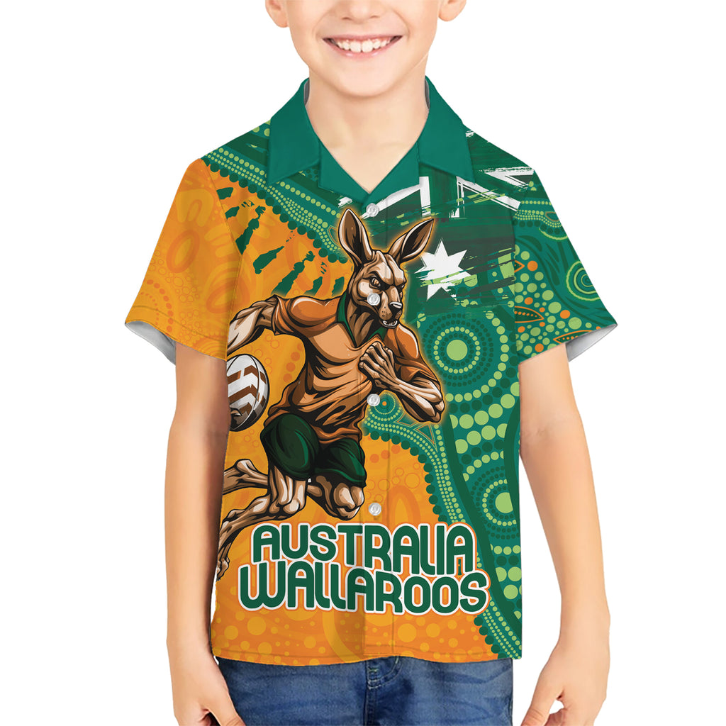 Custom Australia Rugby Wallaroos Hawaiian Shirt Indigenous Aboriginal Pacific Champions