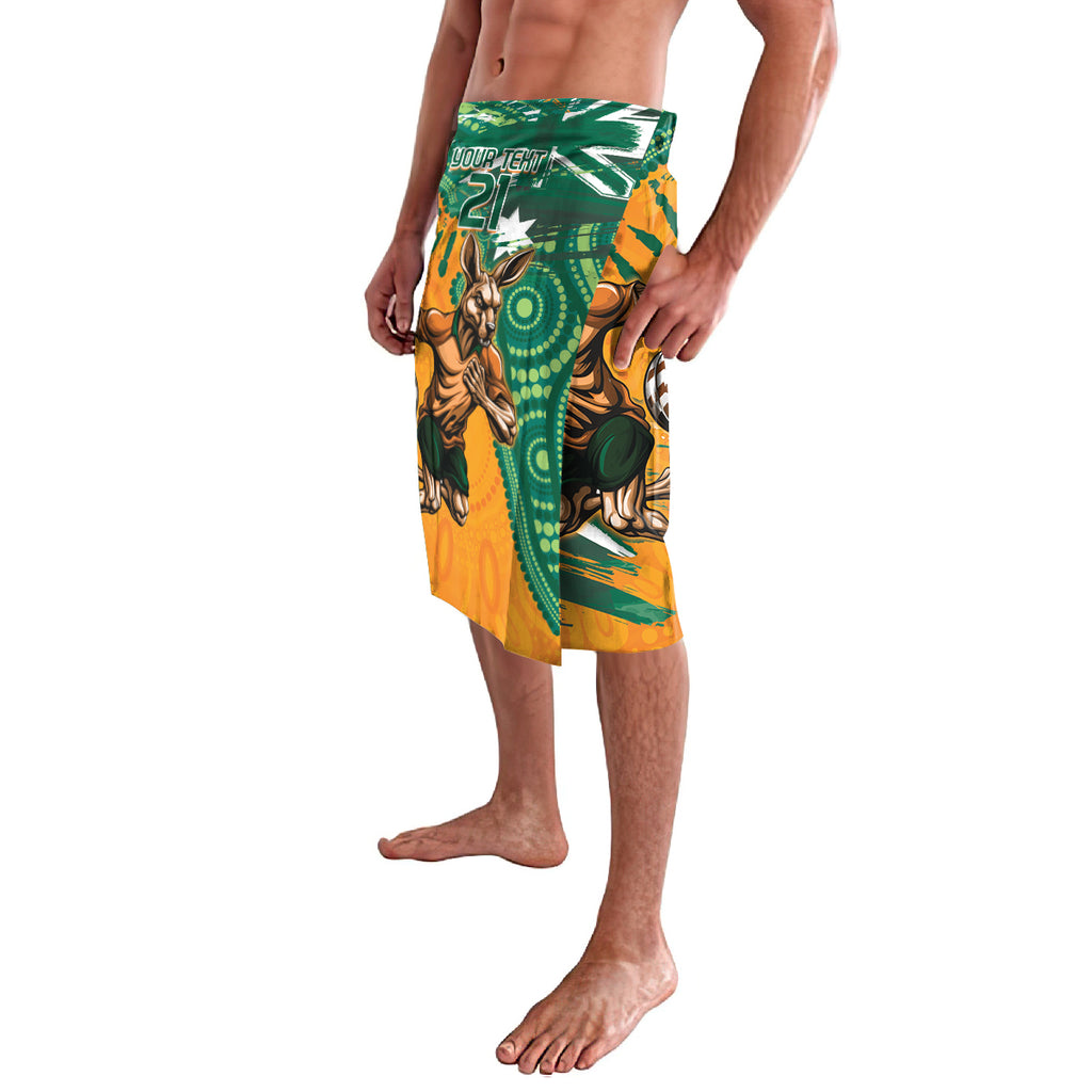 Custom Australia Rugby Wallaroos Lavalava Indigenous Aboriginal Pacific Champions