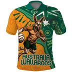 Custom Australia Rugby Wallaroos Polo Shirt Indigenous Aboriginal Pacific Champions