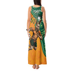 Custom Australia Rugby Wallaroos Tank Maxi Dress Indigenous Aboriginal Pacific Champions