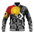 Aboriginal-Torres Strait Islanders Baseball Jacket Together Culture Inspired Story