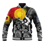 Aboriginal-Torres Strait Islanders Baseball Jacket Together Culture Inspired Story