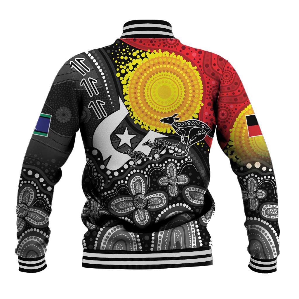 Aboriginal-Torres Strait Islanders Baseball Jacket Together Culture Inspired Story