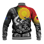 Aboriginal-Torres Strait Islanders Baseball Jacket Together Culture Inspired Story