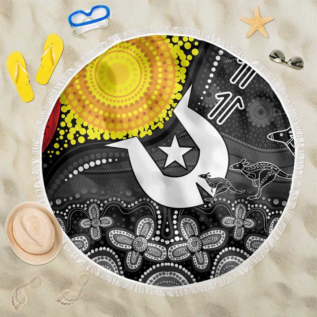 Aboriginal-Torres Strait Islanders Beach Blanket Together Culture Inspired Story