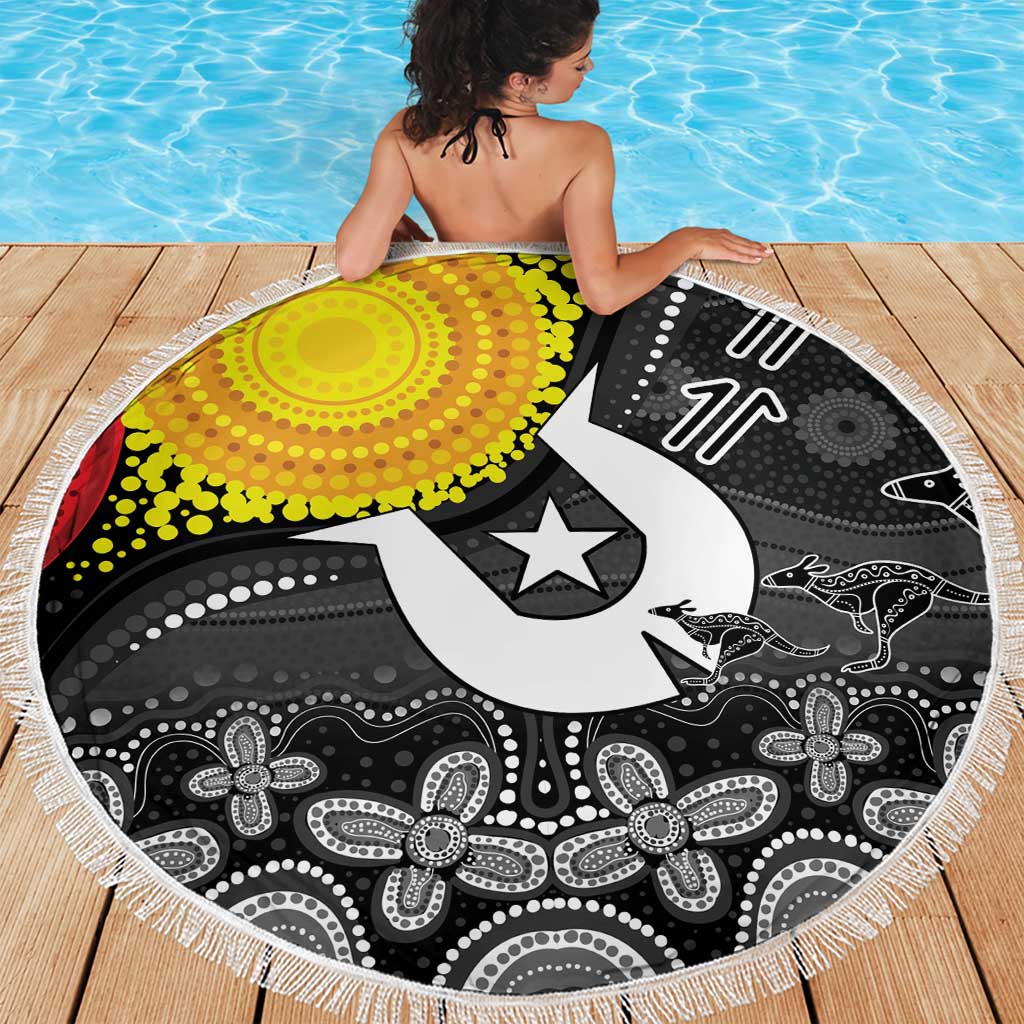 Aboriginal-Torres Strait Islanders Beach Blanket Together Culture Inspired Story