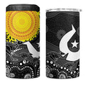 Aboriginal-Torres Strait Islanders 4 in 1 Can Cooler Tumbler Together Culture Inspired Story