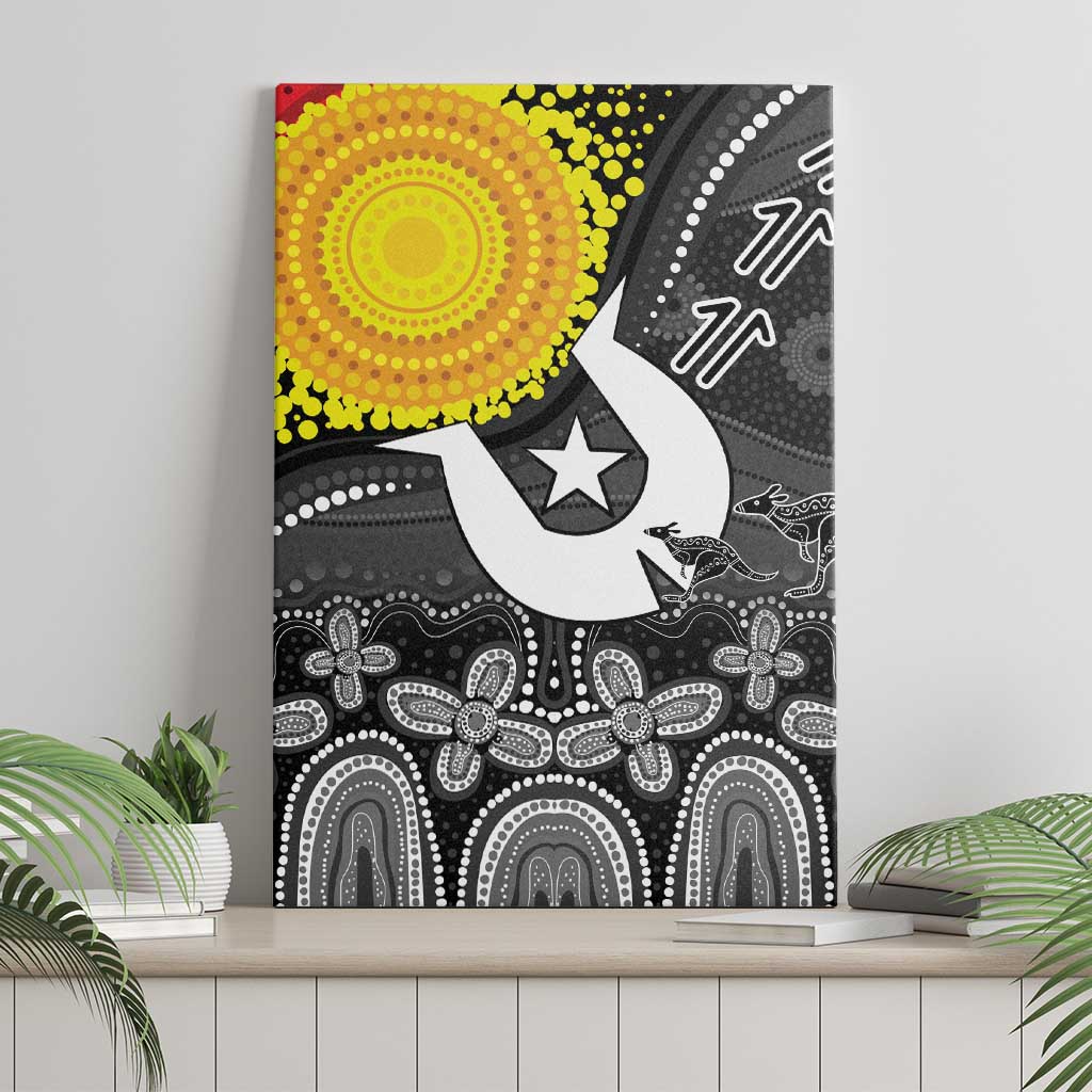 Aboriginal-Torres Strait Islanders Canvas Wall Art Together Culture Inspired Story
