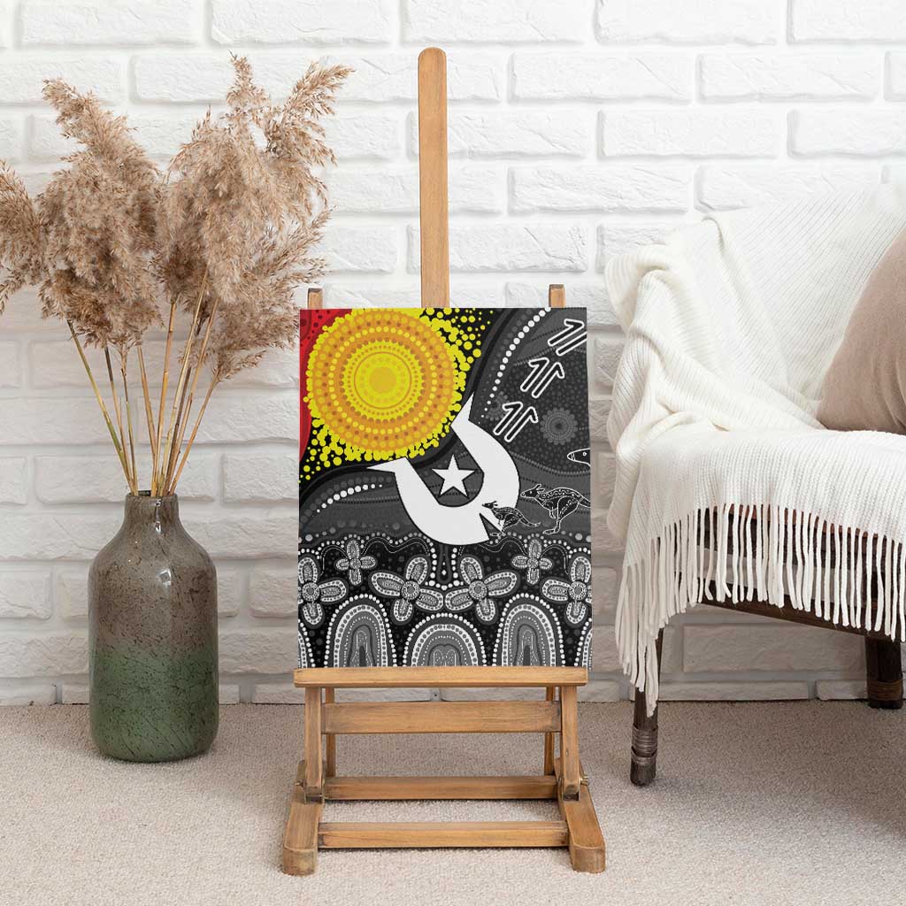 Aboriginal-Torres Strait Islanders Canvas Wall Art Together Culture Inspired Story