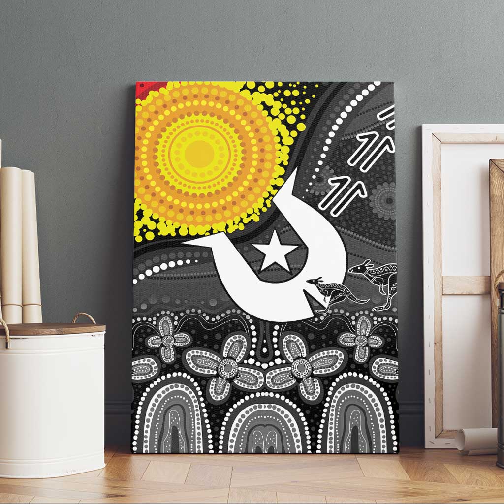 Aboriginal-Torres Strait Islanders Canvas Wall Art Together Culture Inspired Story