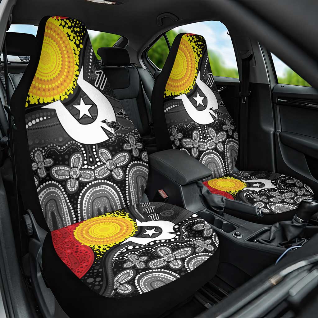 Aboriginal-Torres Strait Islanders Car Seat Cover Together Culture Inspired Story