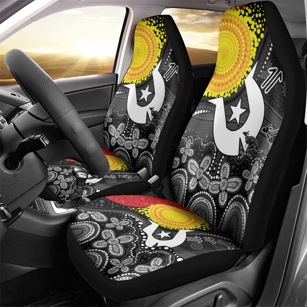 Aboriginal-Torres Strait Islanders Car Seat Cover Together Culture Inspired Story