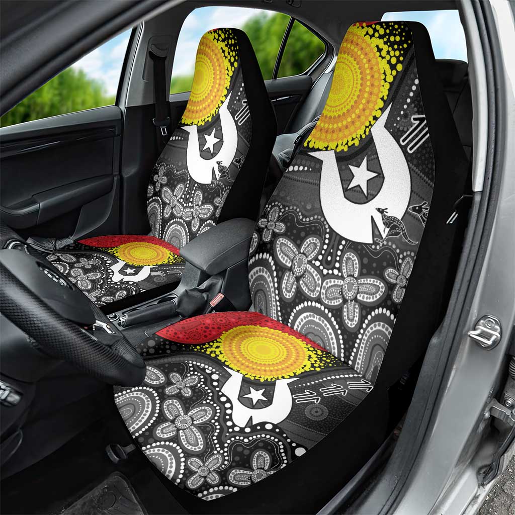 Aboriginal-Torres Strait Islanders Car Seat Cover Together Culture Inspired Story