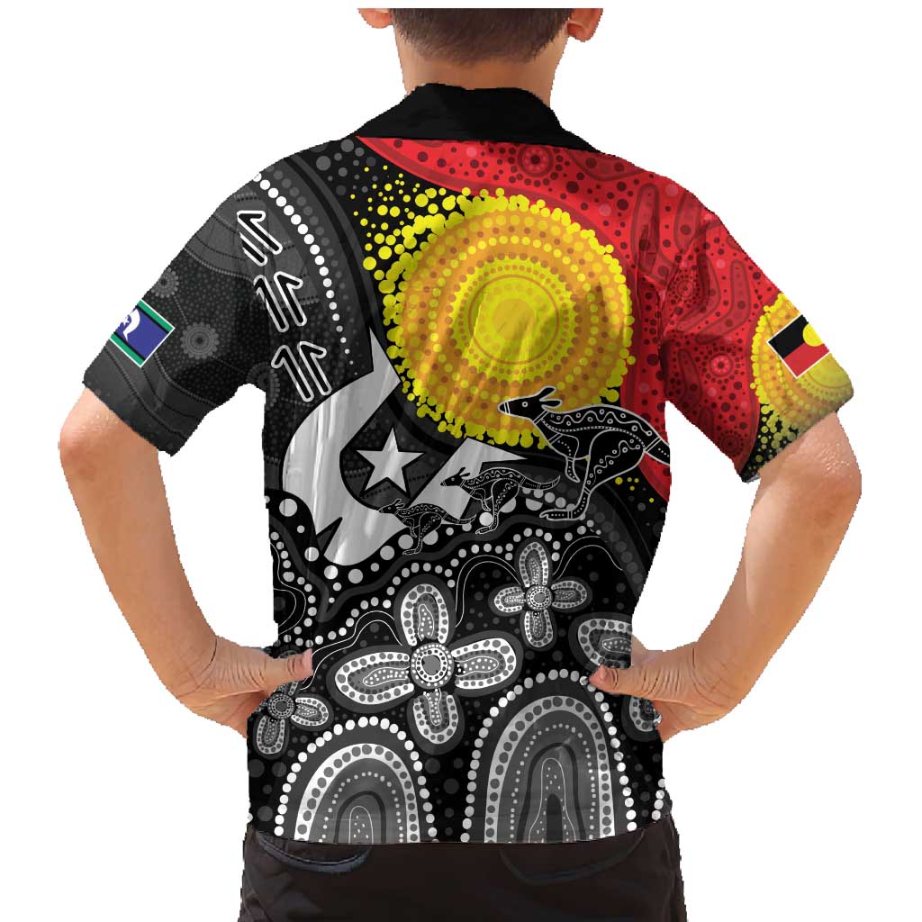 Aboriginal-Torres Strait Islanders Family Matching Mermaid Dress and Hawaiian Shirt Together Culture Inspired Story