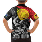 Aboriginal-Torres Strait Islanders Family Matching Mermaid Dress and Hawaiian Shirt Together Culture Inspired Story