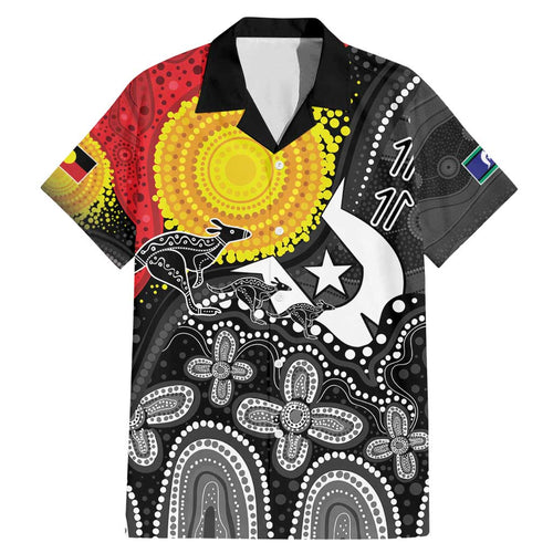 Aboriginal-Torres Strait Islanders Family Matching Mermaid Dress and Hawaiian Shirt Together Culture Inspired Story