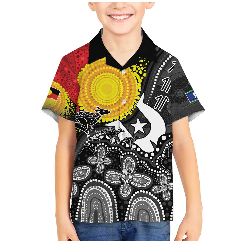 Aboriginal-Torres Strait Islanders Family Matching Mermaid Dress and Hawaiian Shirt Together Culture Inspired Story
