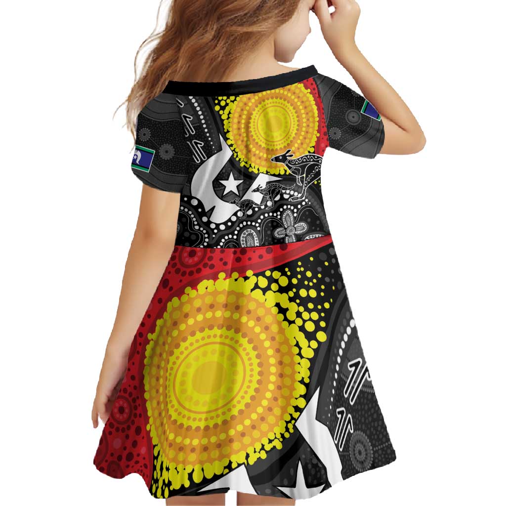 Aboriginal-Torres Strait Islanders Family Matching Off Shoulder Maxi Dress and Hawaiian Shirt Together Culture Inspired Story