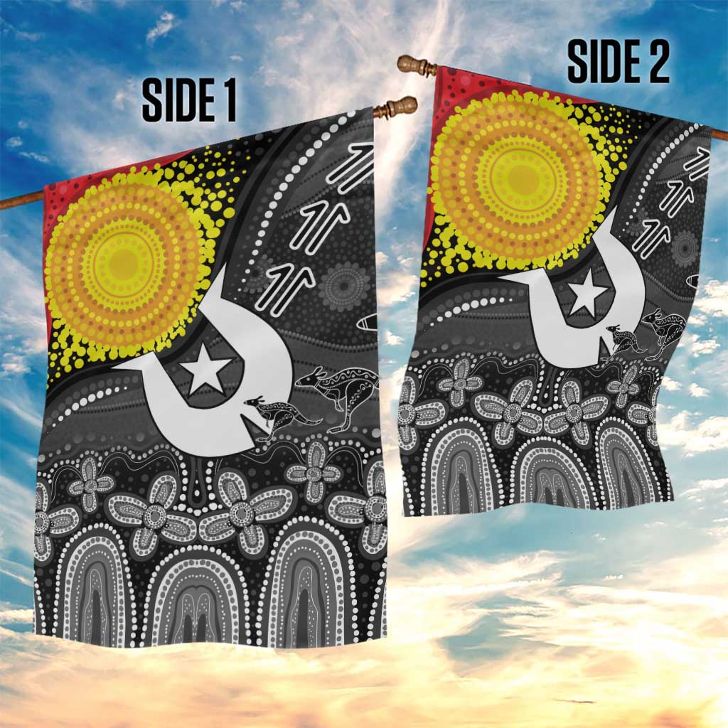 Aboriginal-Torres Strait Islanders Garden Flag Together Culture Inspired Story